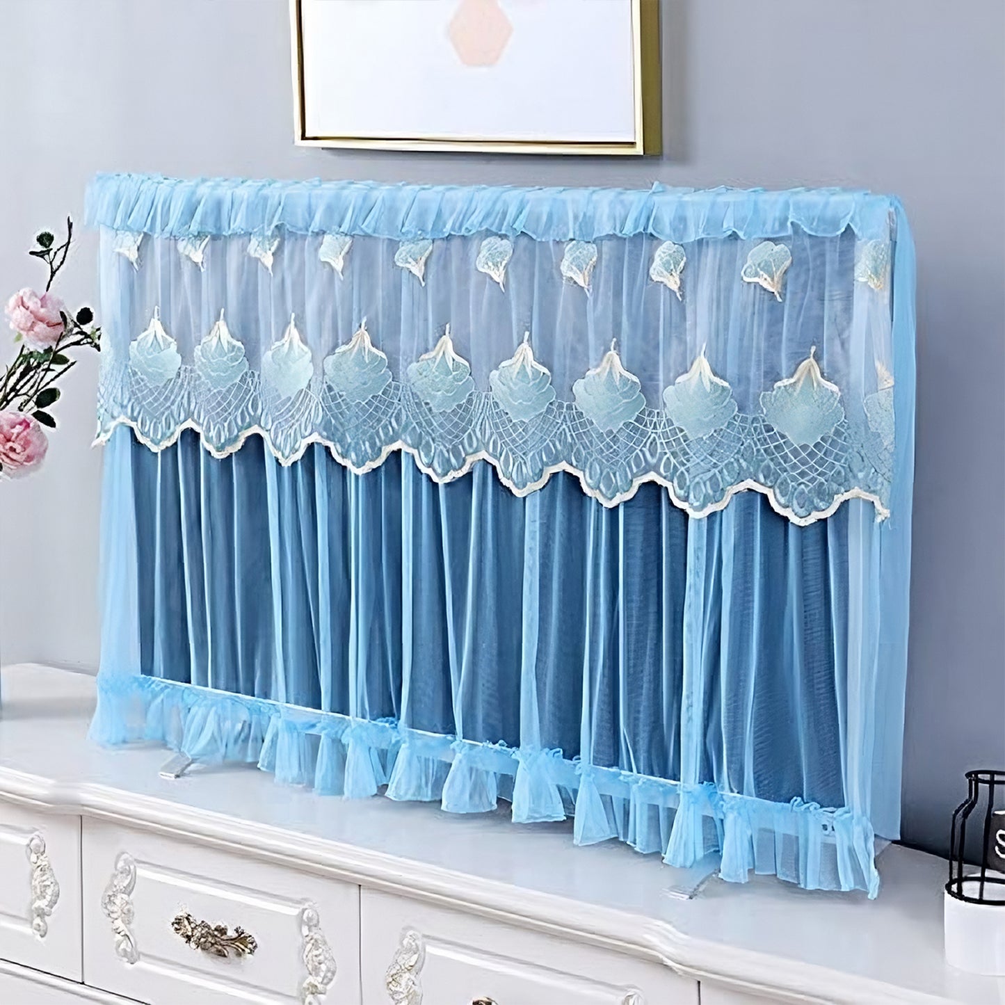 Dustproof Cover For Indoor Tv Screen Protector Cloth Cover (55 Inch) - LootFaat
