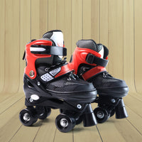 Adjustable Quad Roller Skates For Kids (1 Pair)