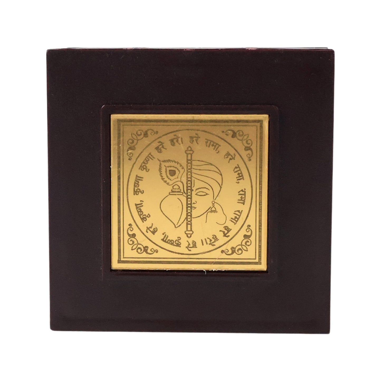 Premium Golden Charan Paduka in Wooden Box Home - Premium Quality - Best Quality & Value