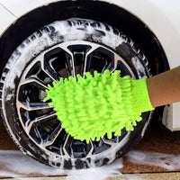 Multi-Purpose Microfiber Car Wash Glove - Washable - Best Quality & Value