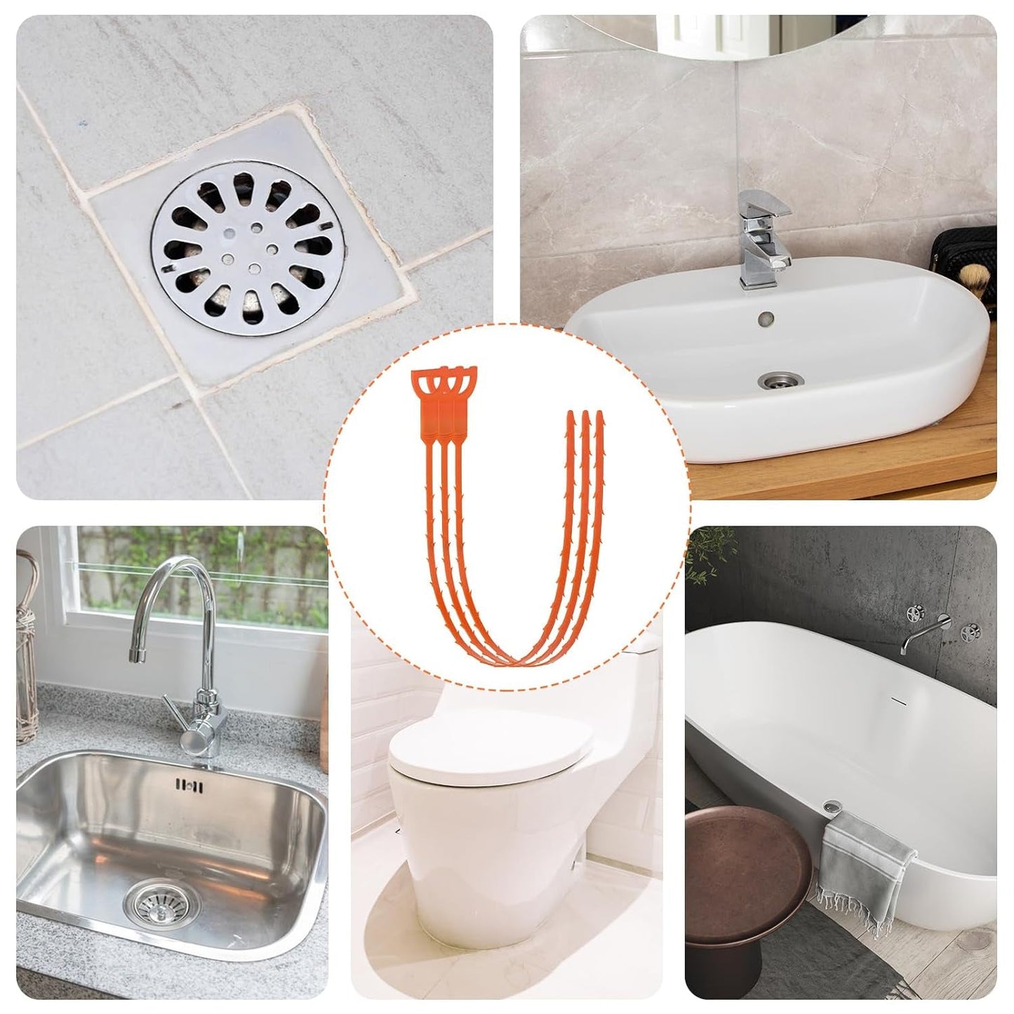 Professional Flexible Sink & Drain Cleaning Stick Home - Premium Quality - Best Quality & Value