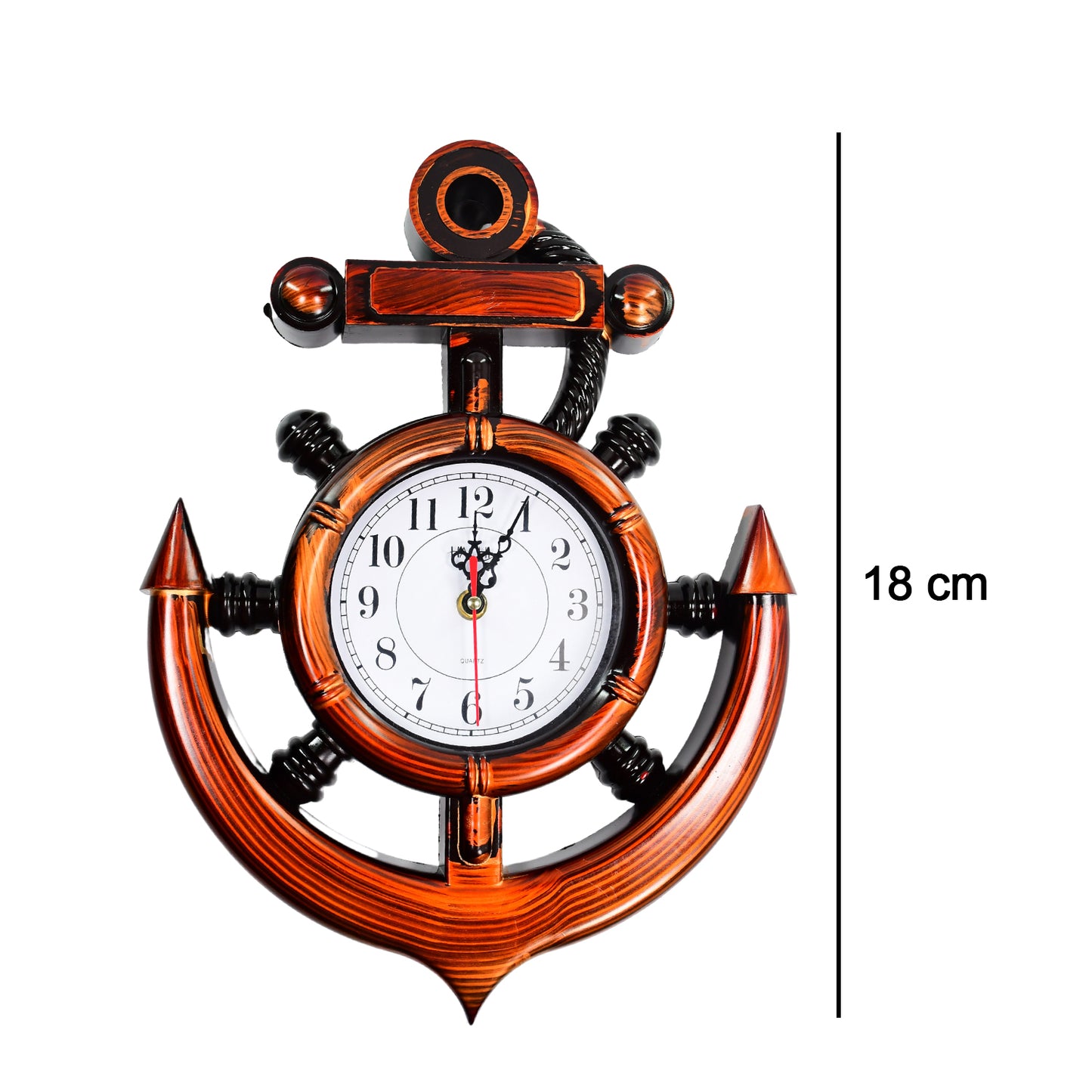 Anchor Wall Clock For Home - LootFaat