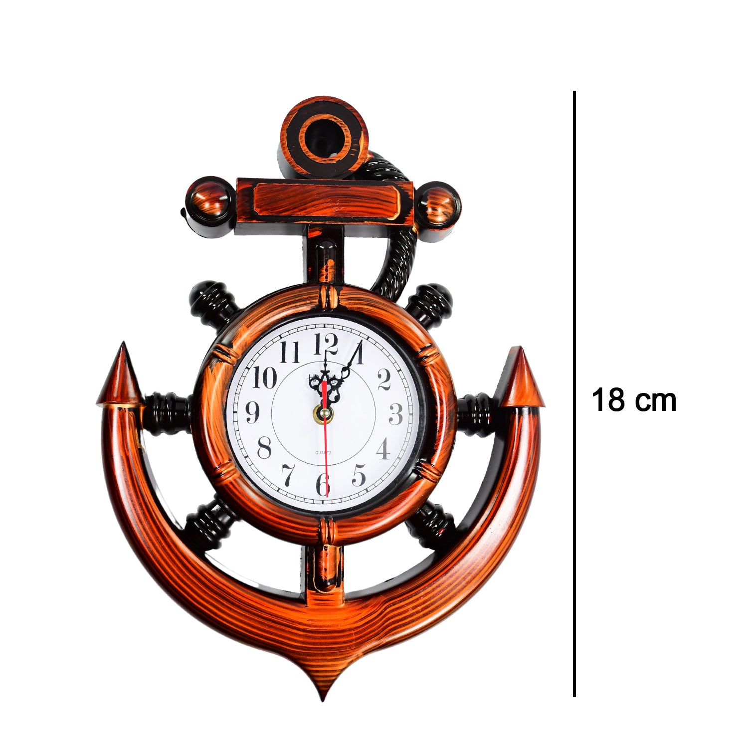 Anchor Wall Clock For Home - LootFaat