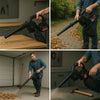2-in-1 Electric Air Blower & Vacuum - Home & Garden Cleaning Kit