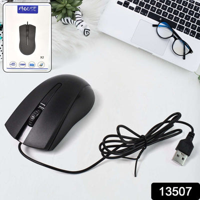 Wired Optical Mouse - X2 - Computer/Laptop Mouse