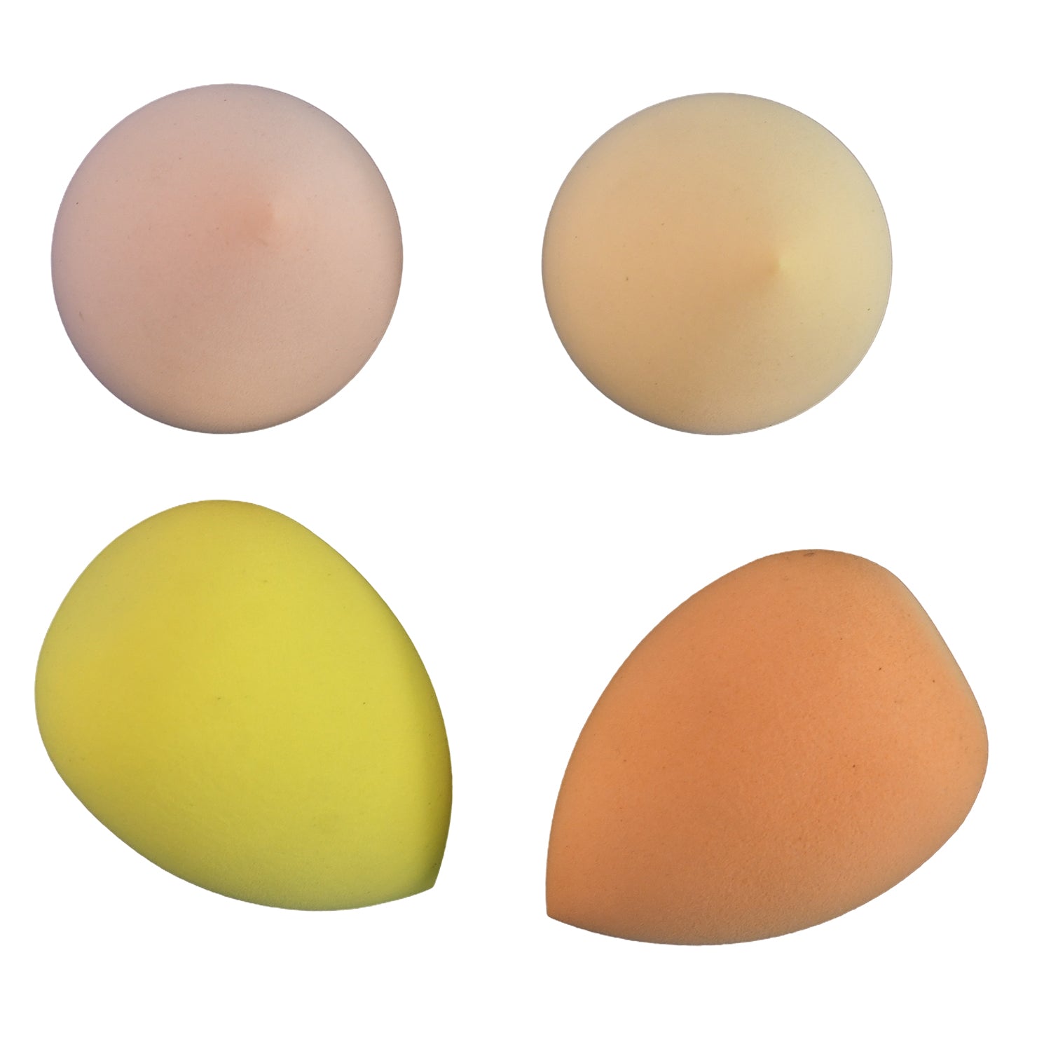 Makeup Sponges Set Perfect For Liquid Cream And Powder (4 Pcs Set With Case) - LootFaat