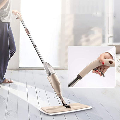 Spray Mop for Floor Cleaning with Washable Microfiber Pad