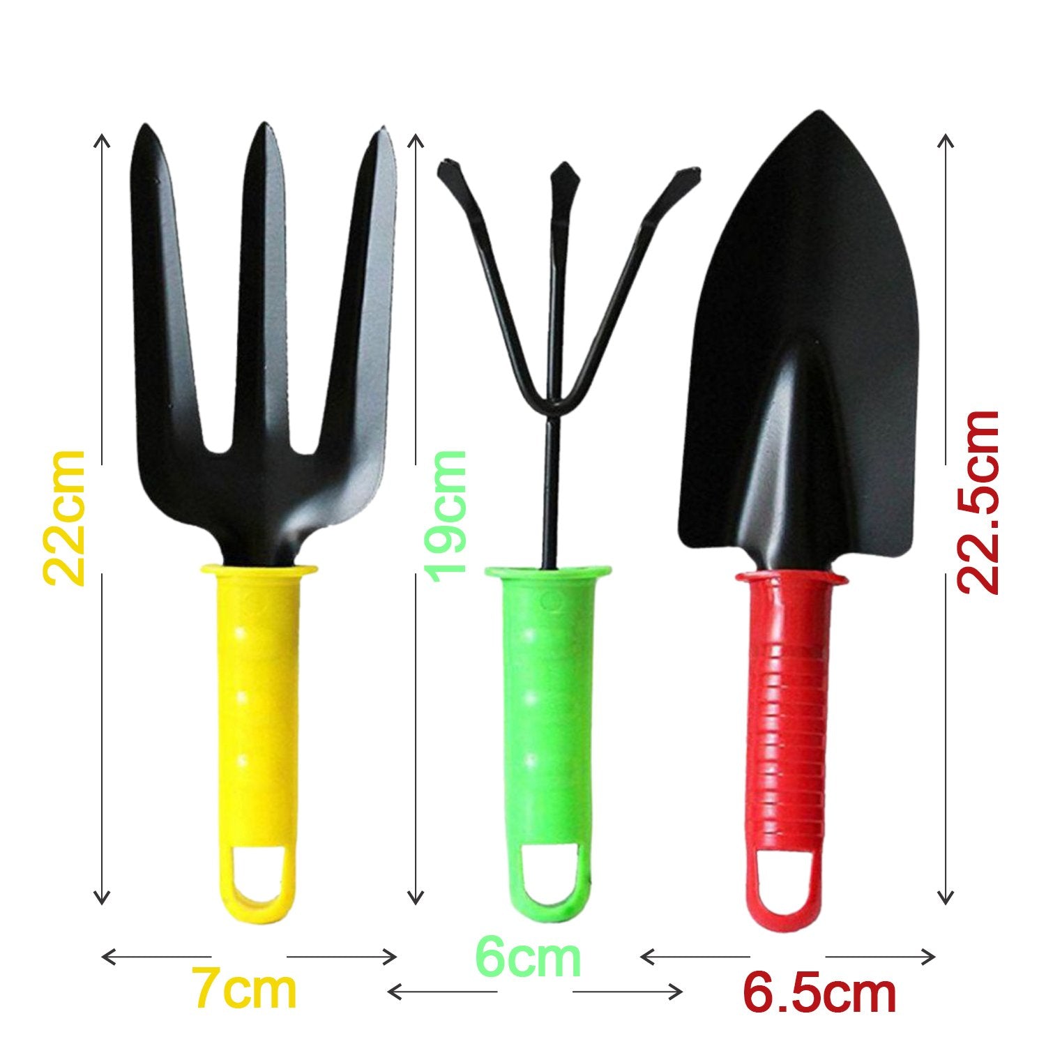 Colorfull Garden Tool Set Set Of 3pc - LootFaat