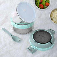 Ganesh Tiara 400ml Insulated Stainless Steel Lunch Box with Spoon