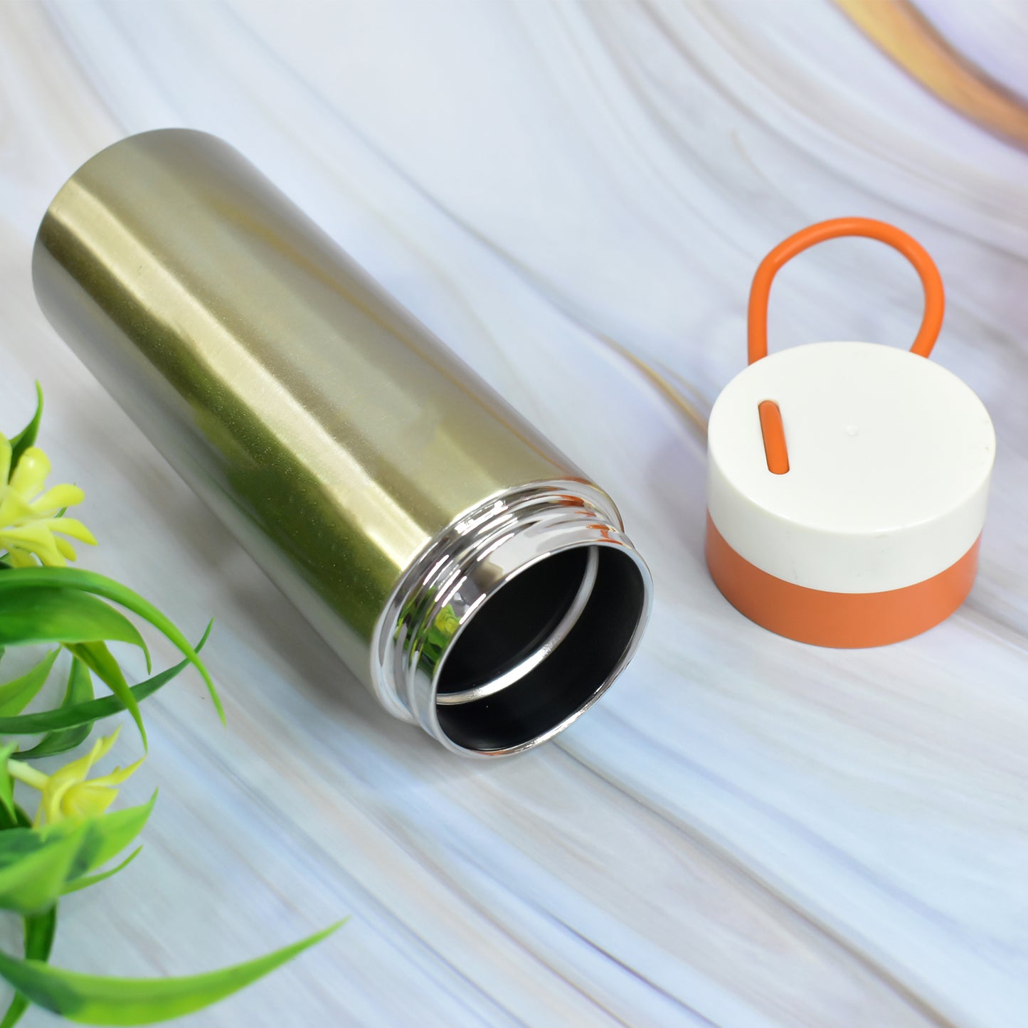 300ml Stainless Steel Insulated Water Bottle with Loop Handle