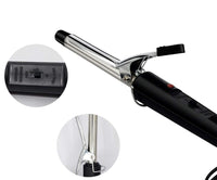 Hair Curling Iron Rod For Women (Black) - LootFaat
