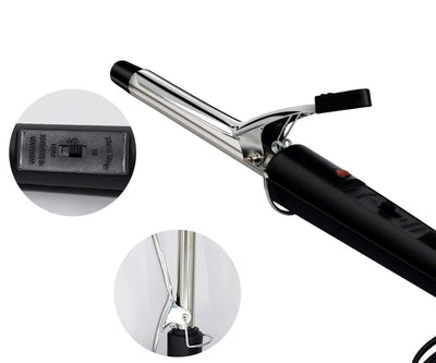 Hair Curling Iron for Women - Black, Ceramic Coating - second image