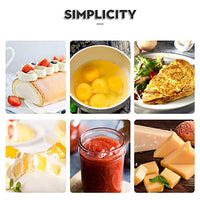 Lifestyle view of 2930 Manual Whisk Mixer Silicone Whisk Cream Whisk Flour Mixer Rota... in use