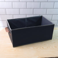 Foldable Rectangular Storage Box With Handle (46x28 Cm  1 Pc)