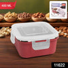 Apex Victor Square Food Storage Container (400 Ml  1 Pc)