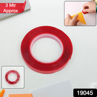 Heavy Duty Transparent Acrylic Foam Mounting Tape (3 Mtr Approx  1 Pc)