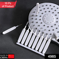 10pcs Shower Nozzle Cleaning Brush Reusable Multifunctional Shower Head Anti-clogging Small Brush - LootFaat