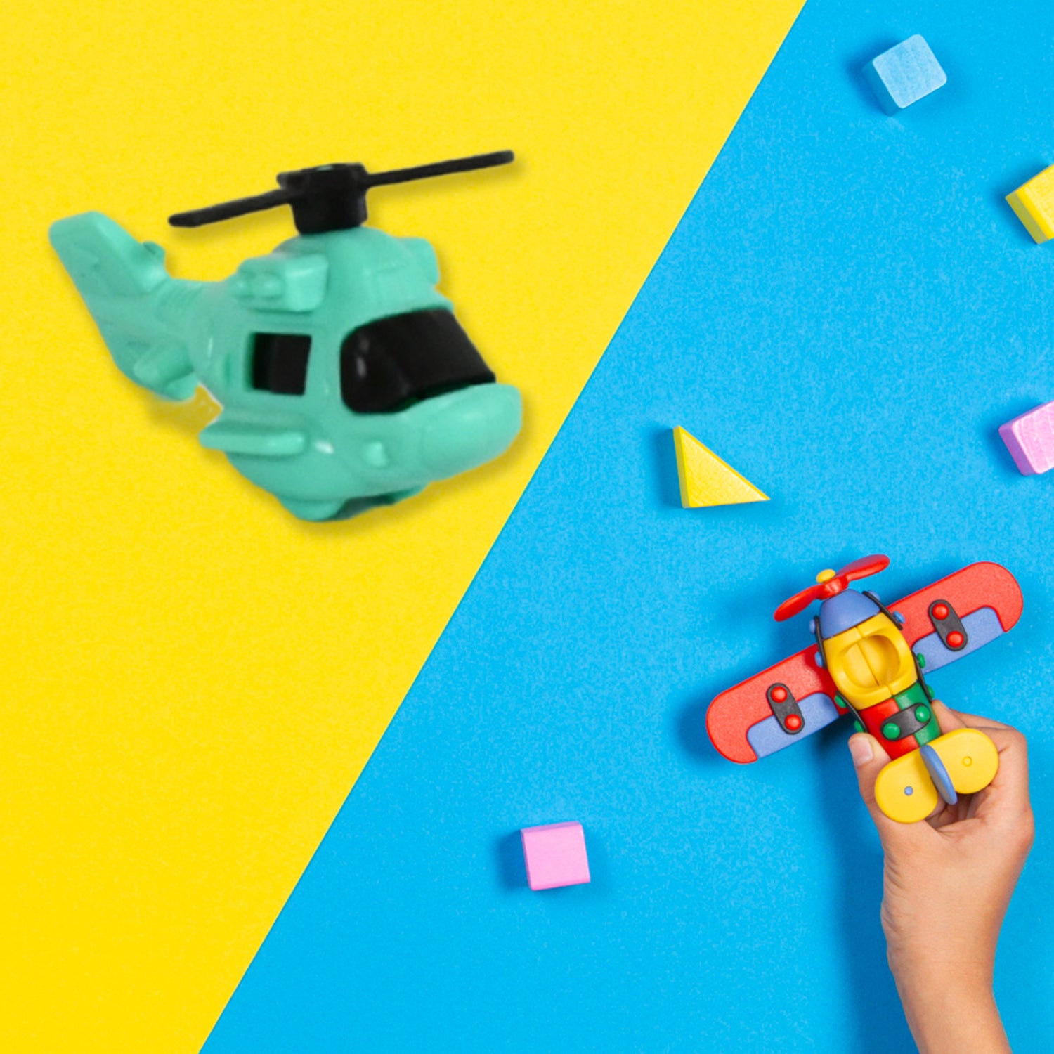 Small Diy Helicopter Toy Small Kids Toy Rotating Tail  Wing Diy Helicopter. - LootFaat