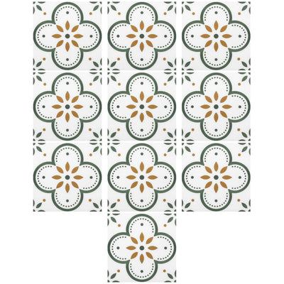 Peel And Stick Floor Tiles Kitchen  Bathroom Backsplash Sticker Detachable Waterproof Diy Tile Stickers For Wall Decoration Tiles Home Decoration (8x8 Inch  1 Pc Tiles)