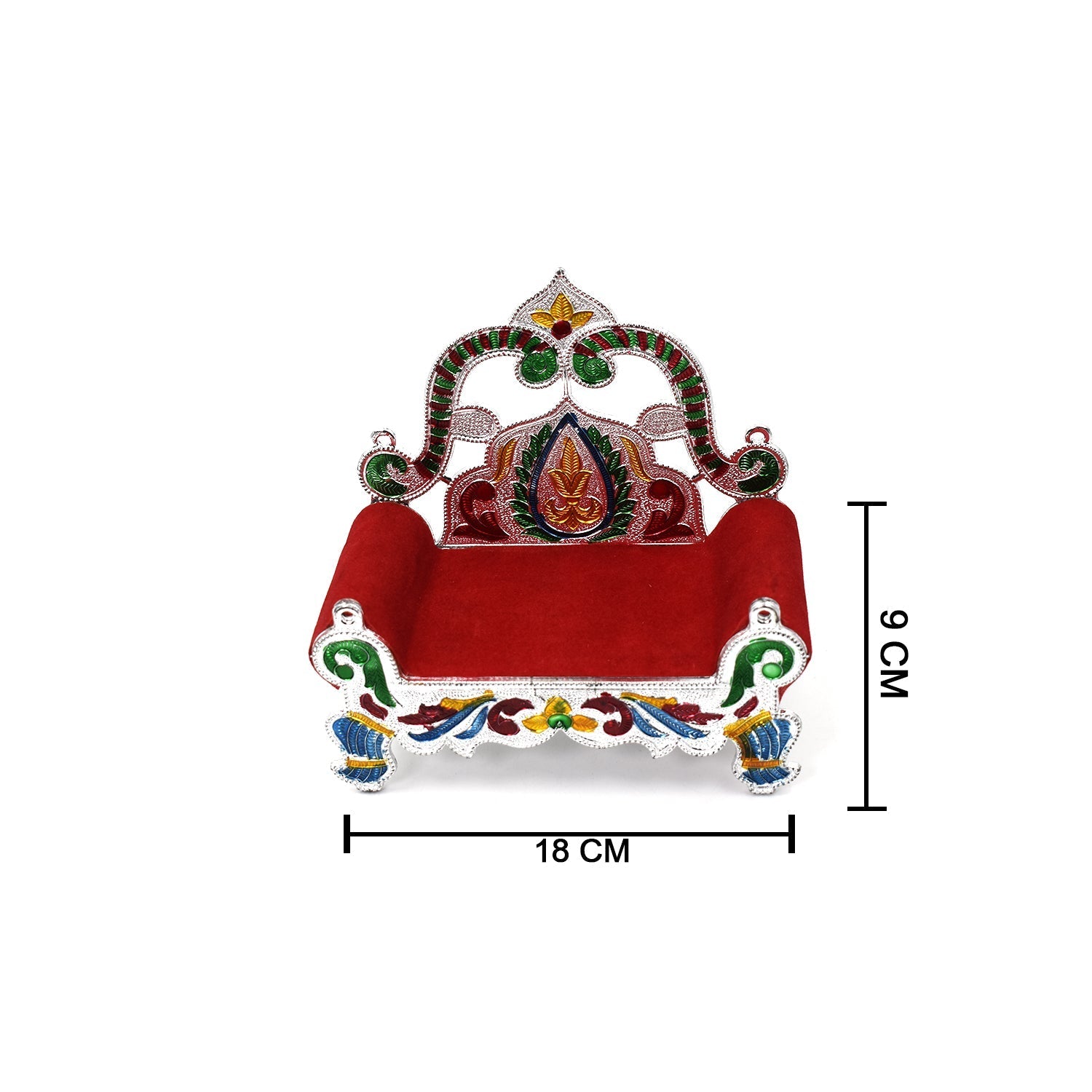 Big Singhasan Bal Gopal Used In All Kinds Of Household And Official Places For Placing Gods Sculpture Over It. - LootFaat