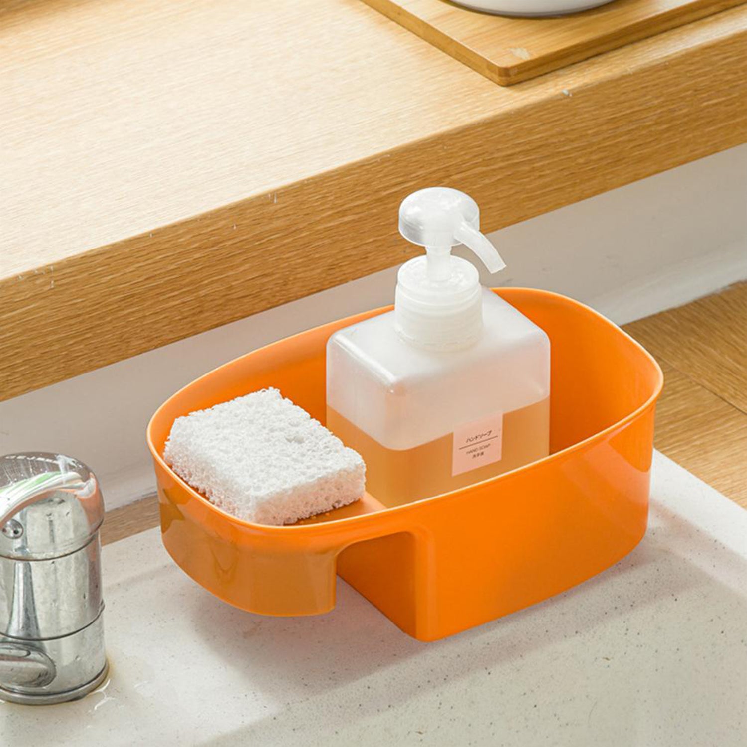 Close up of 2833 Kitchen Dish Drainer And Drying Rack Sink Basket For Washing B... features and build quality