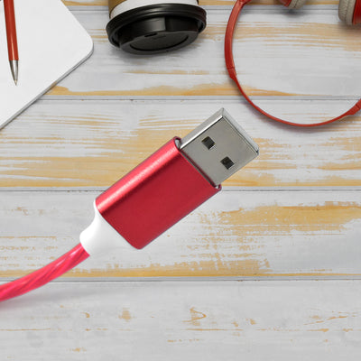 3-in-1 LED Flowing Light Charging Cable - Fast Charger Multi Cable - second image
