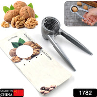 Walnut Cracker Luxury Die Cast Stainless Alloy Nut Cutter Walnut Clamp Plier Portable Smart Walnut Akhrot Pincers Bottle Opener For Pecans Almonds Brazil Nuts - LootFaat