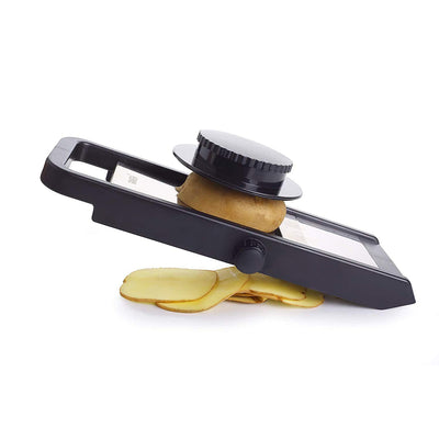 Ganesh Adjustable Plastic Slicer 1-piece Blacksilver - second image