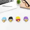 Ice Cream Eraser For Girlseraser For School Bday Return Gift Party Doughnut Lollipop Ice Cream Theme Shape Erasers Pencils Set For Kids Educational Stationary Kit School Supplies (1 Set 4 Pc)