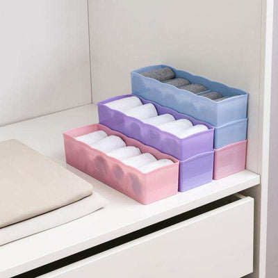 Clear Plastic Bead Storage Organizer Box with Dividers - Multicolour - second image