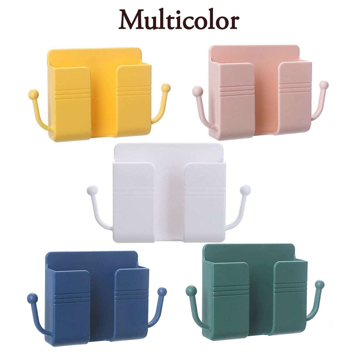 Wall Mount Mobile Stand with Hook - Versatile Hanging Organizer