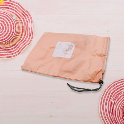 Travel Storage Bag Waterproof Nylon Drawstring Pouch Men And Women Folding Clothes Classified Organizers Packing Shoes Luggage Bags (4 Pc Set) - second image