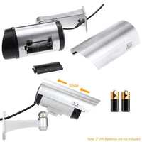 Wireless Security Cctv False Outdoor Fake Dummy Piece Ir Camera - LootFaat