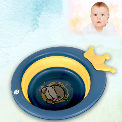 Foldable Baby Wash Basin - Space Saving, Lightweight, Easy Clean - second image