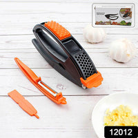 Multifunctional Garlic Press Garlic Mincing  Crushing Tool (1 Pc) - LootFaat