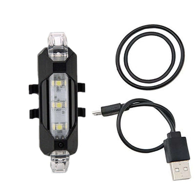 Waterproof Rechargeable LED Bicycle Front Light - White - second image