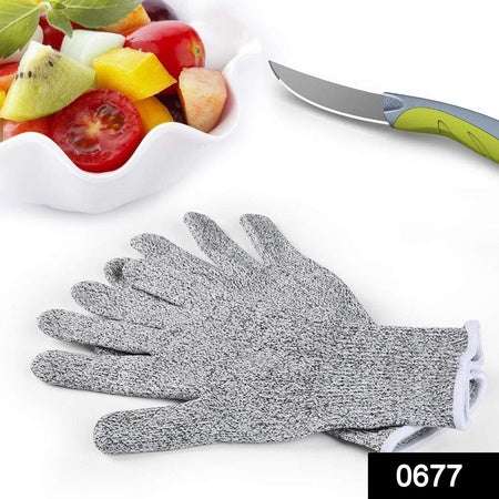 Anti Cutting Resistant Hand Safety Cut-proof Protection Gloves  (Multicolour) - LootFaat