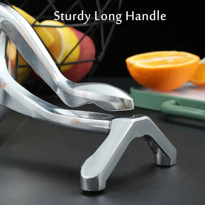 Manual Aluminium Metal Fruit Press Juicer  ( Brown Box ) - second image