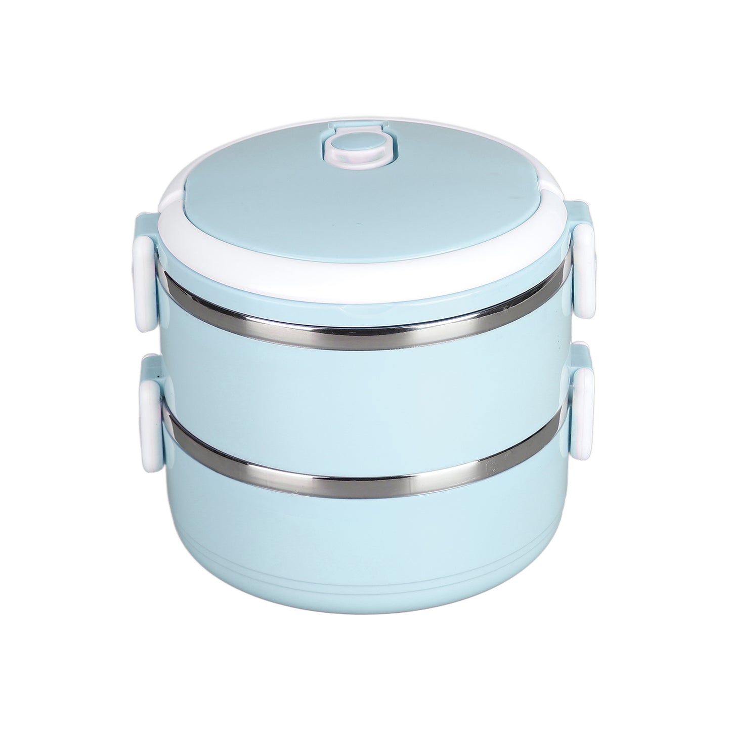 Multi Layer Stainless Steel Hot Lunch Box (2 Layer) - LootFaat