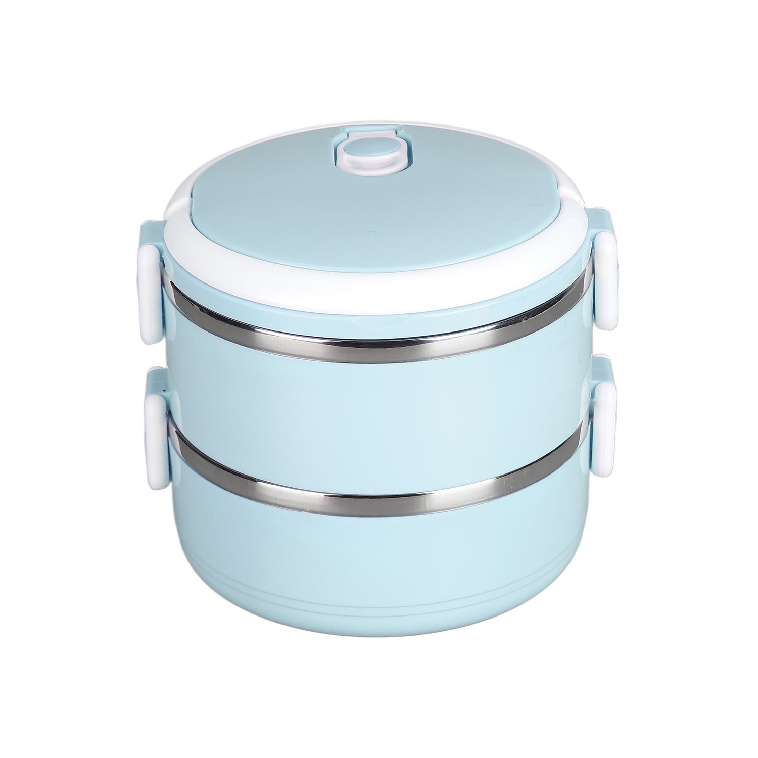 Multi Layer Stainless Steel Hot Lunch Box (2 Layer) - LootFaat