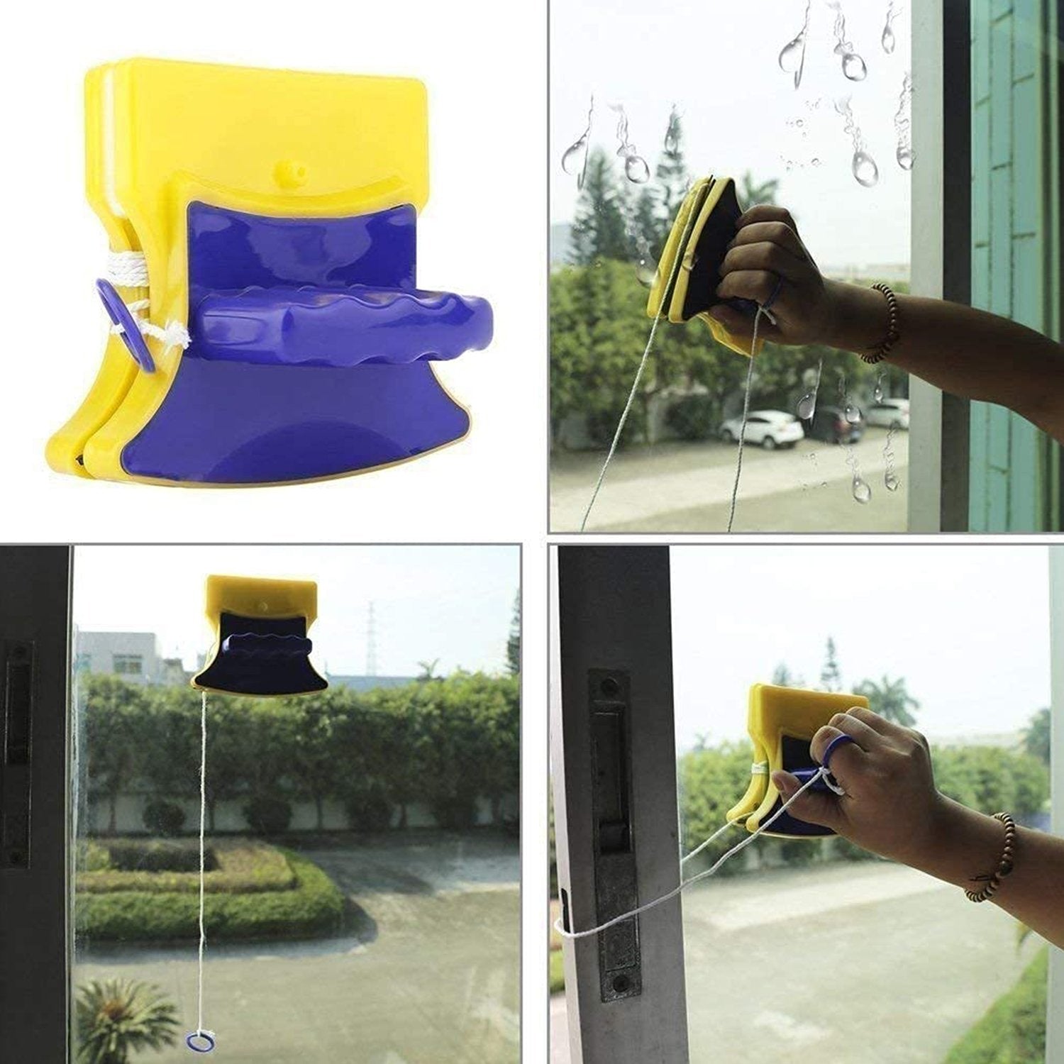Window Cleaner Double-side Glazed Two Sided Glass Cleaner - LootFaat