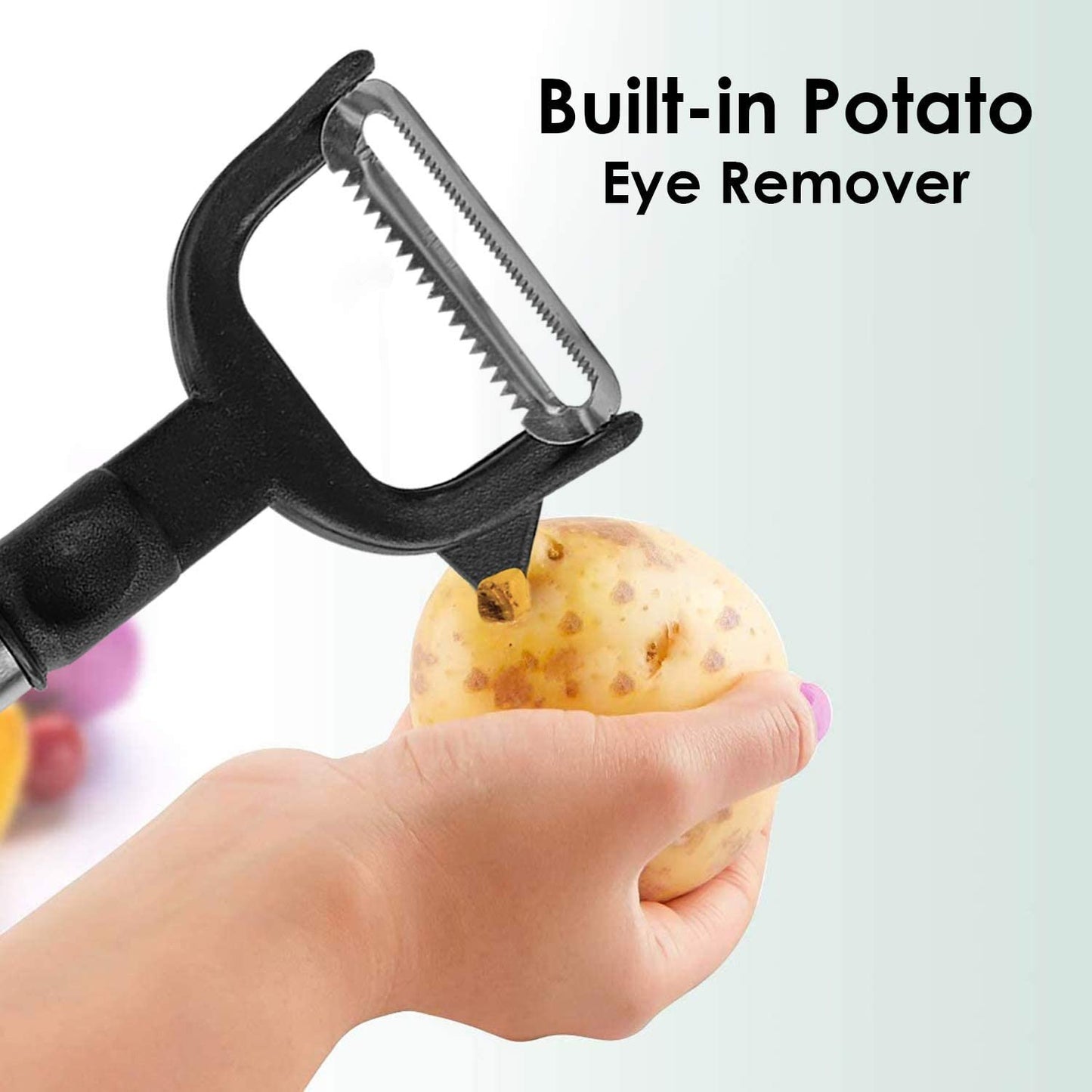 2-in-1 Double Julienne And Vegetable Peeler - LootFaat