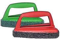 Bathroom Brush With Abrasive Scrubber For Superior Tile Cleaning - LootFaat