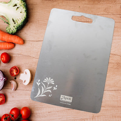 Apex Steel-x Stainless Steel Medium Chopping Board - second image