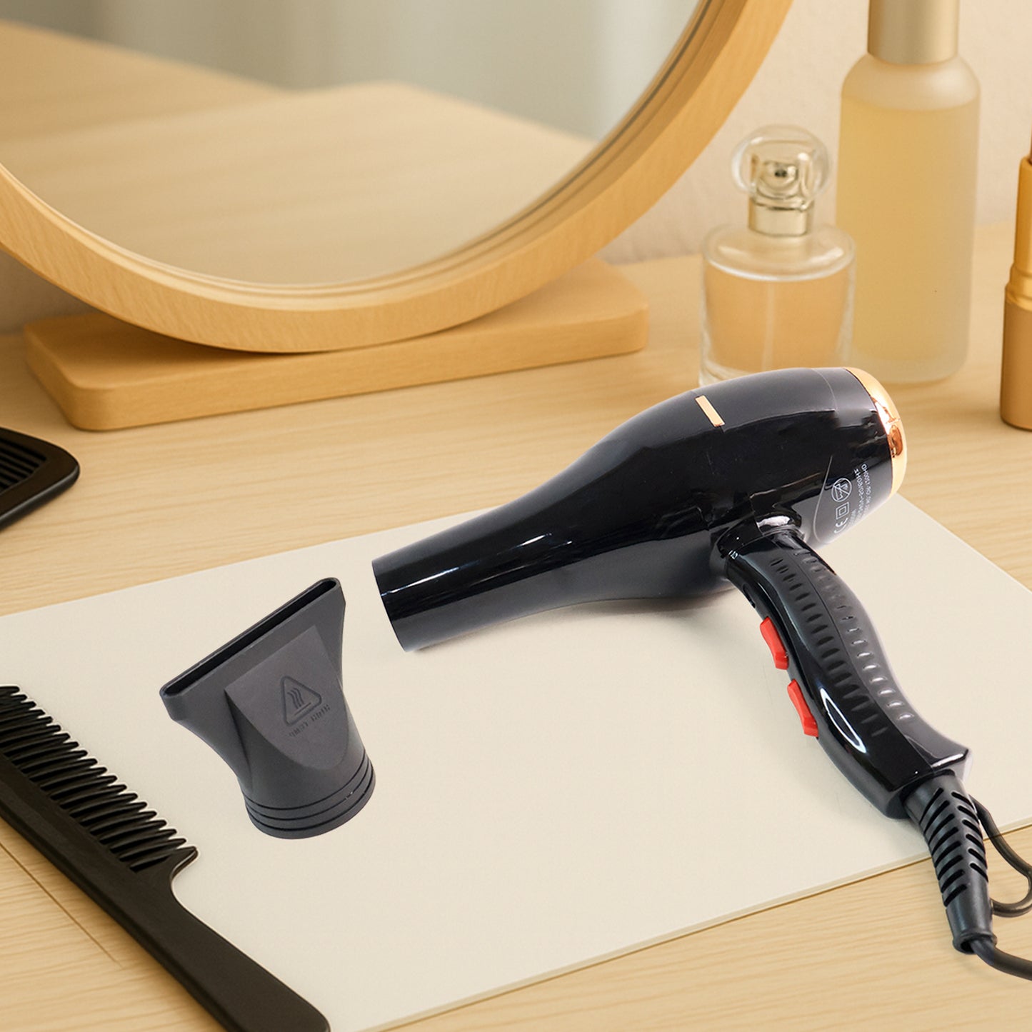 Orbit Professional Hair Dryer with Concentrator Nozzle - Hot & Cold Air
