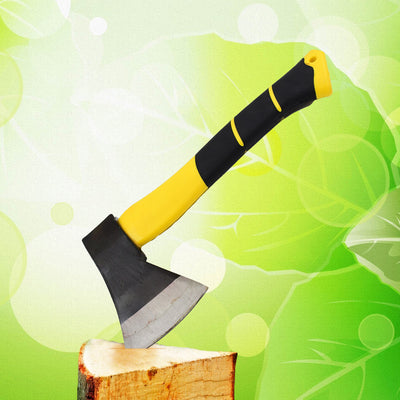 Fiberglass Handle Hatchet Axe - Lightweight Camping & Gardening Tool