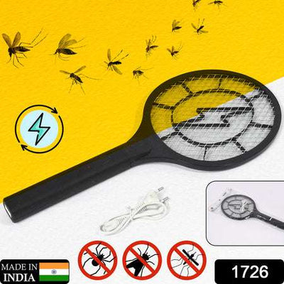 Rechargeable Mosquito Killer Racket - Electric Fly Swatter Bat