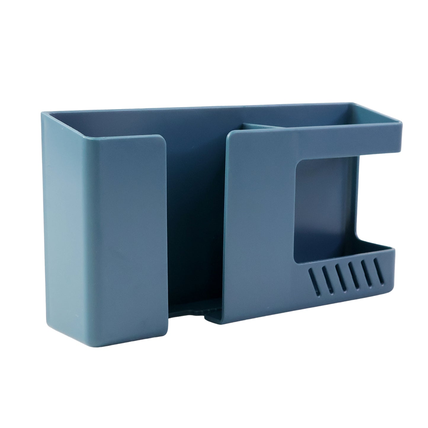 Wall Mounted Multi-purpose Storage Holder  Mobile And Remote Control Organizer (1 Pc)