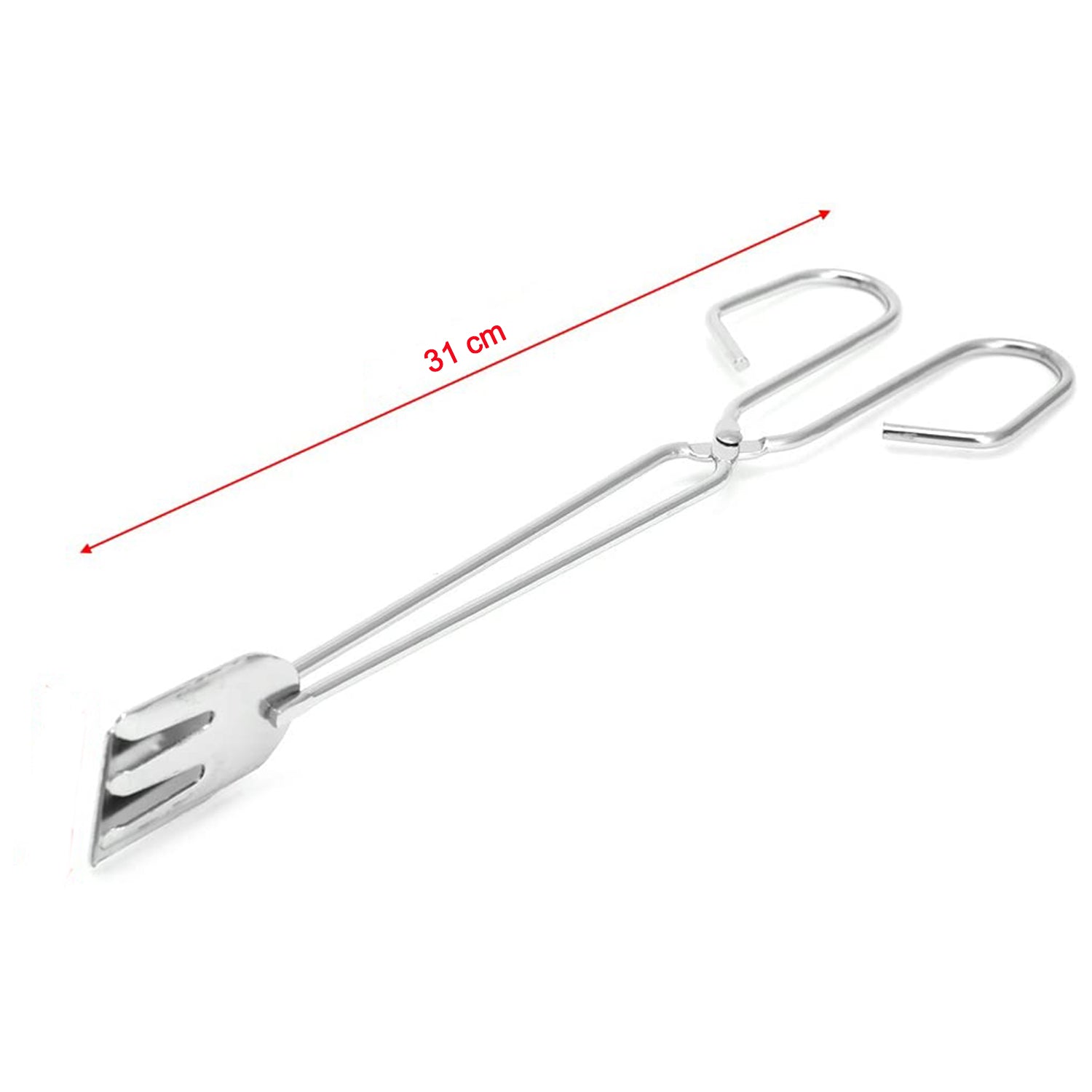31cm Multi Functional Metal Bbq Clip Tongs Clamp For Garbage Charcoal Serving Tools - LootFaat