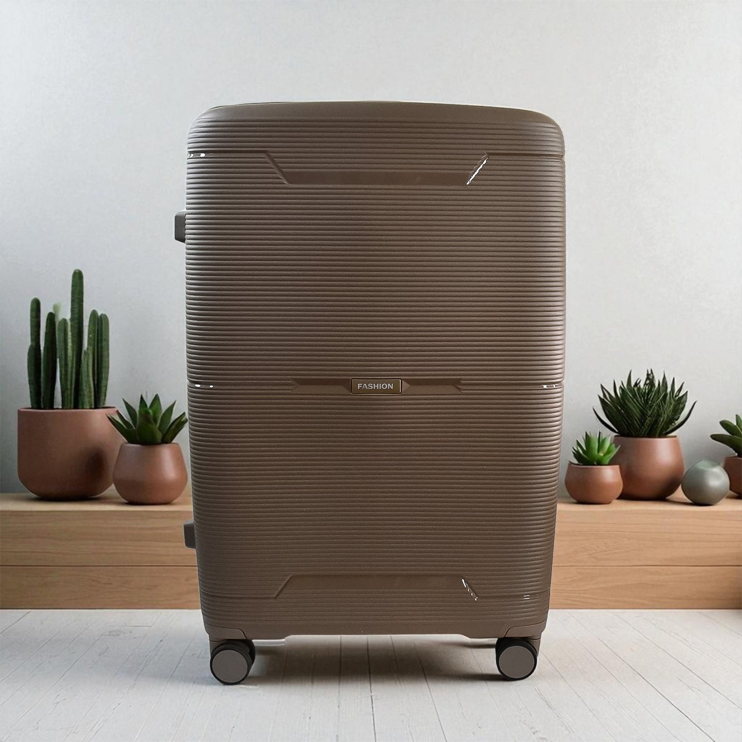 3-Piece Hardshell Luggage Set with Spinner Wheels - Mixed Color